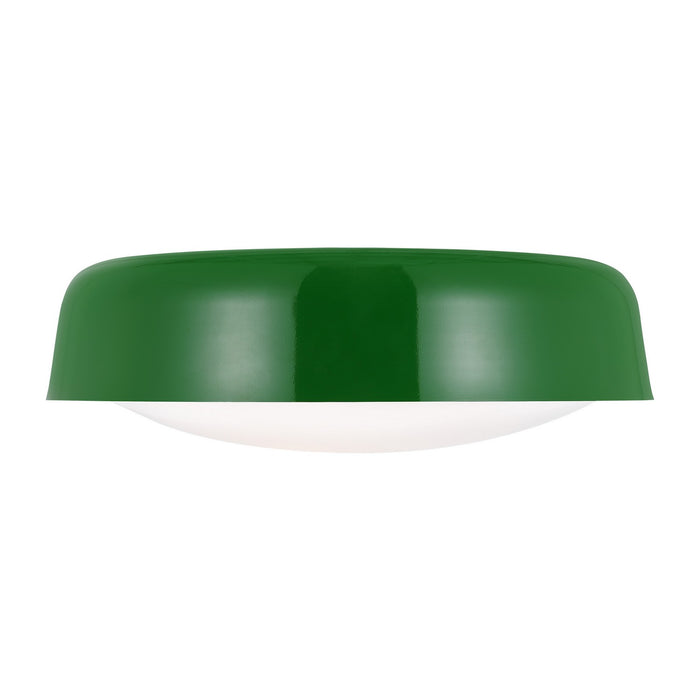 Visual Comfort Studio KSF1102GRN Two Light Flush Mount, Green