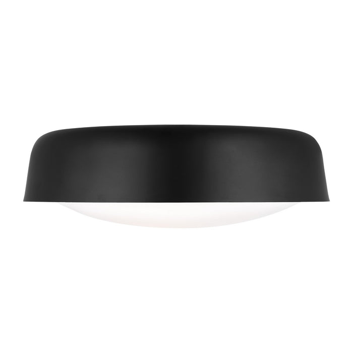 Visual Comfort Studio KSF1102MBK Two Light Flush Mount, Midnight Black