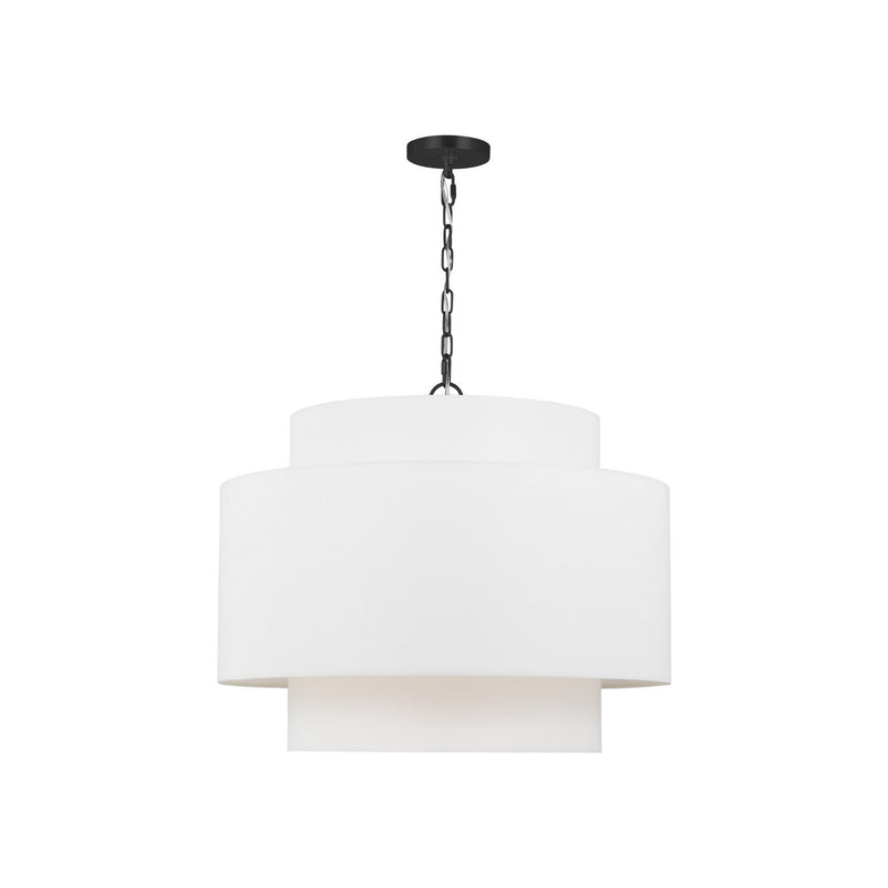 Visual Comfort Studio KSP1043MBK Three Light Pendant, Midnight Black