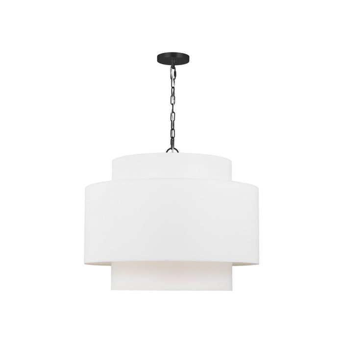 Visual Comfort Studio KSP1043MBK Three Light Pendant, Midnight Black