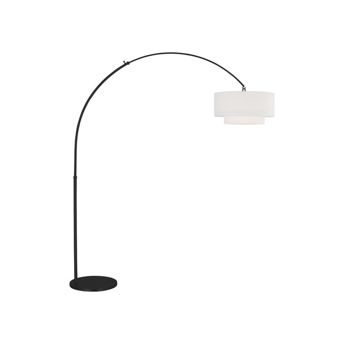 Visual Comfort Studio KST1031MBK1 One Light Floor Lamp, Midnight Black