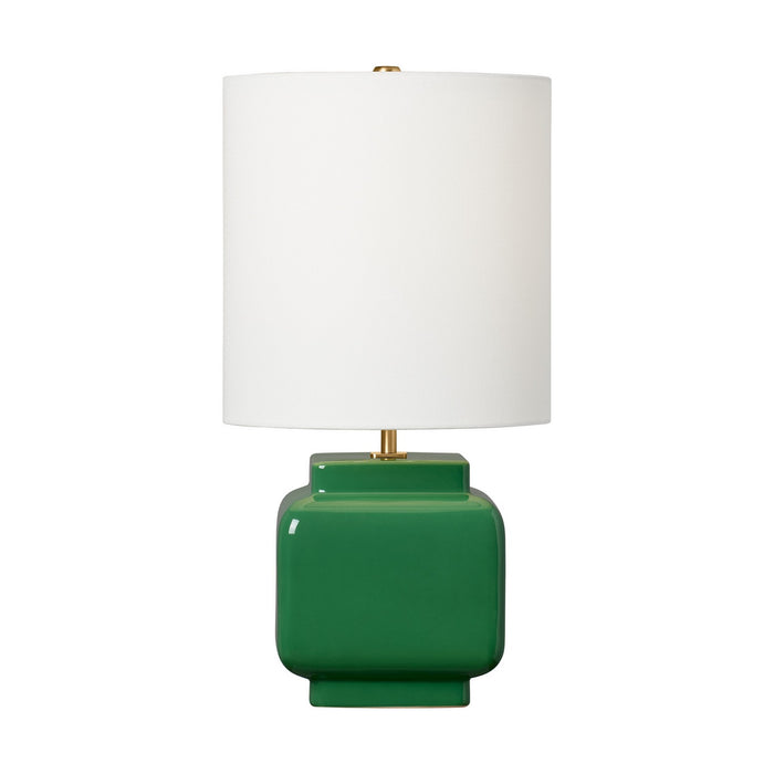 Visual Comfort Studio KST1161CGR1 One Light Table Lamp, Green