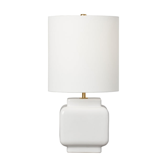 Visual Comfort Studio KST1161NWH1 One Light Table Lamp, New White