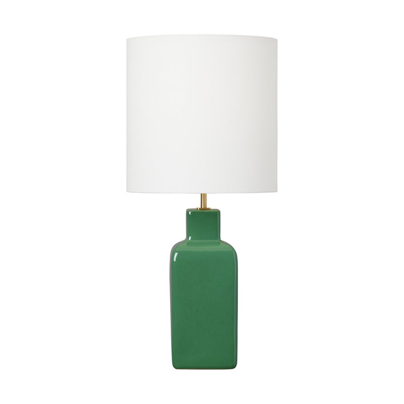 Visual Comfort Studio KST1171CGR1 One Light Table Lamp, Green