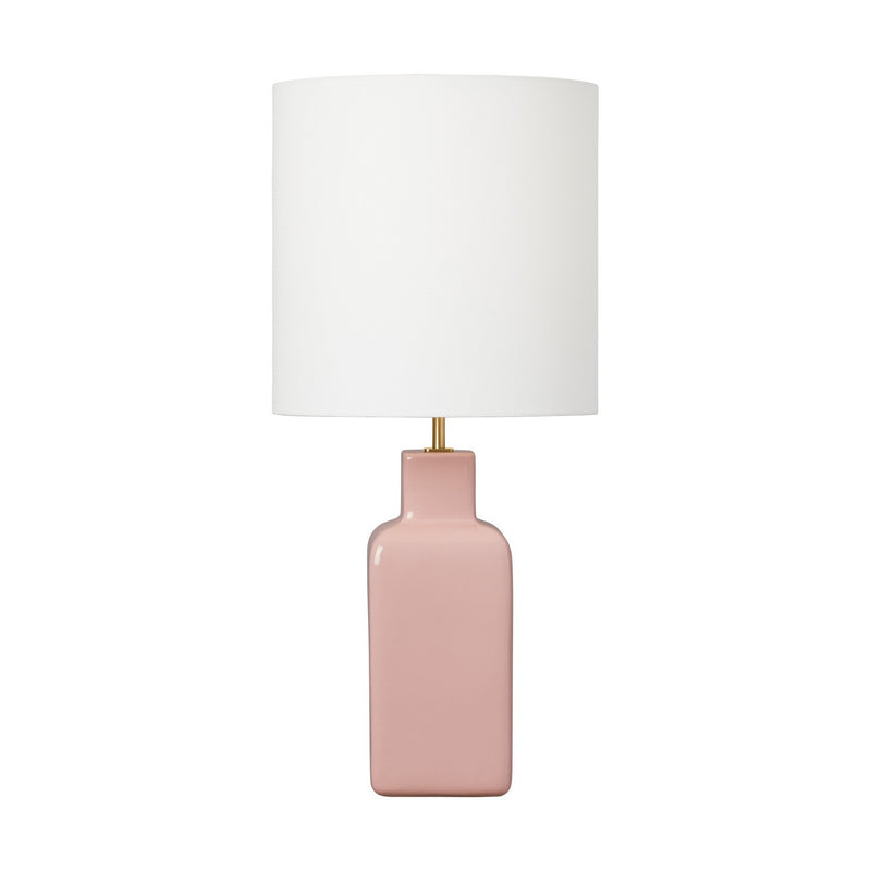 Visual Comfort Studio KST1171CRS1 One Light Table Lamp, Rose