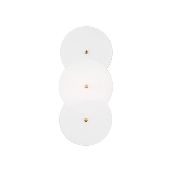 Visual Comfort Studio KSW1132BBS Two Light Wall Sconce, Burnished Brass