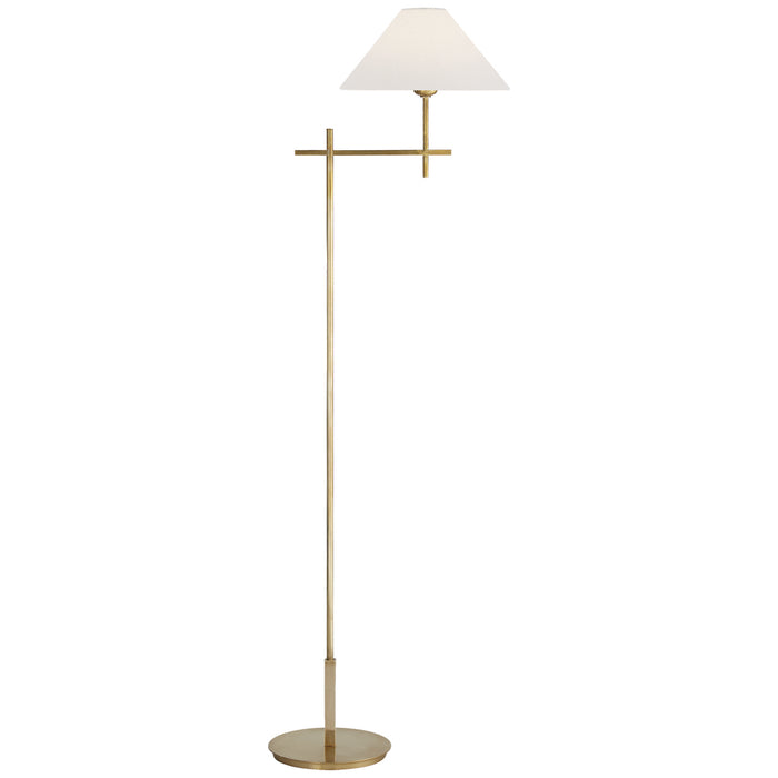 Visual Comfort Signature SP 1023HAB-L One Light Floor Lamp, Hand-Rubbed Antique Brass