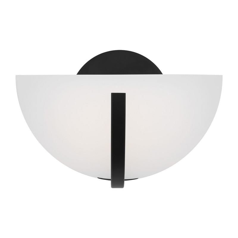 Visual Comfort Studio KWL1131MBK One Light Wall Sconce, Midnight Black