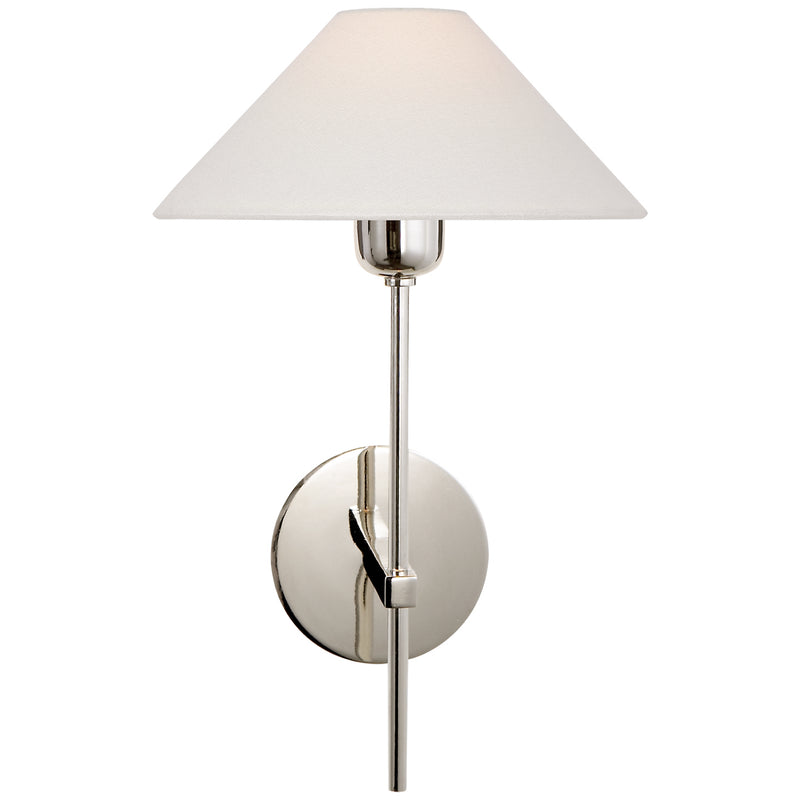Visual Comfort Signature SP 2022PN-L One Light Wall Sconce, Polished Nickel