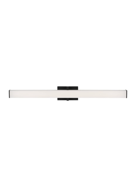 Visual Comfort Modern 700BCELI36B-LED930-277 LED Bath Vanity, Nightshade Black