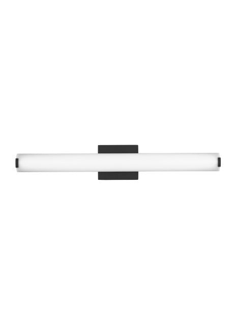 Visual Comfort Modern 700BCFINN24B-LED930 LED Bath Vanity, Nightshade Black