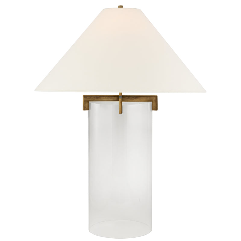 Visual Comfort Signature SP 3015GI/CG-L One Light Table Lamp, Gilded Iron