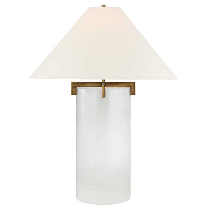 Visual Comfort Signature SP 3015GI/CG-L One Light Table Lamp, Gilded Iron