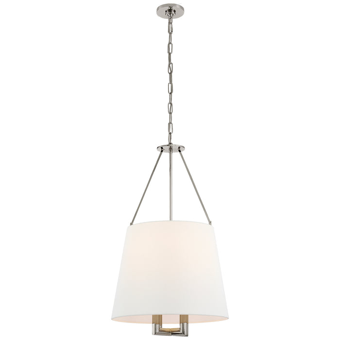 Visual Comfort Signature SP 5020PN-L Four Light Hanging Lantern, Polished Nickel