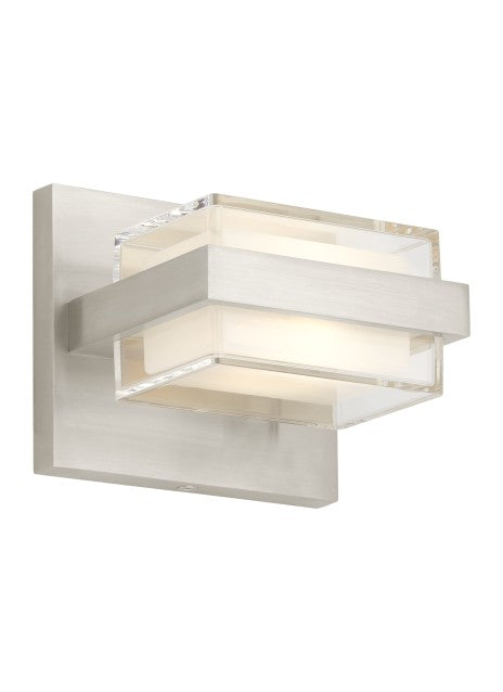 Visual Comfort Modern 700BCKMD1NB-LED930-277 LED Bath Vanity, Natural Brass
