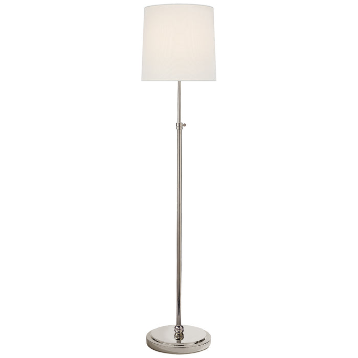 Visual Comfort Signature TOB 1002PN-L One Light Floor Lamp, Polished Nickel