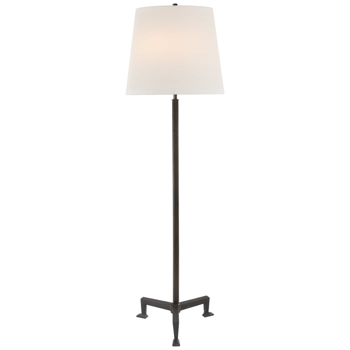 Visual Comfort Signature TOB 1152AI-L Two Light Floor Lamp, Aged Iron