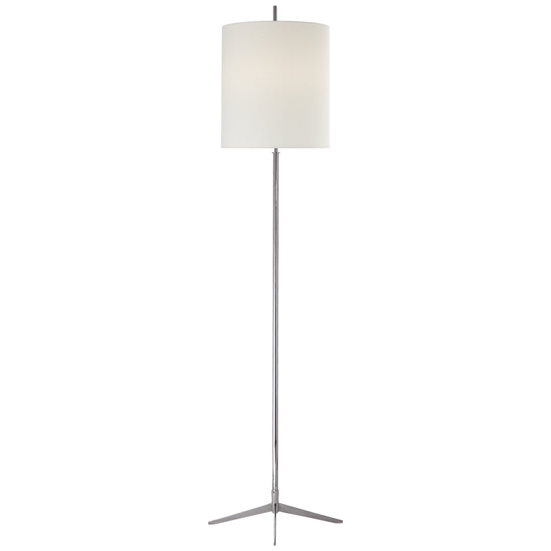 Visual Comfort Signature TOB 1153PN-L Two Light Floor Lamp, Polished Nickel