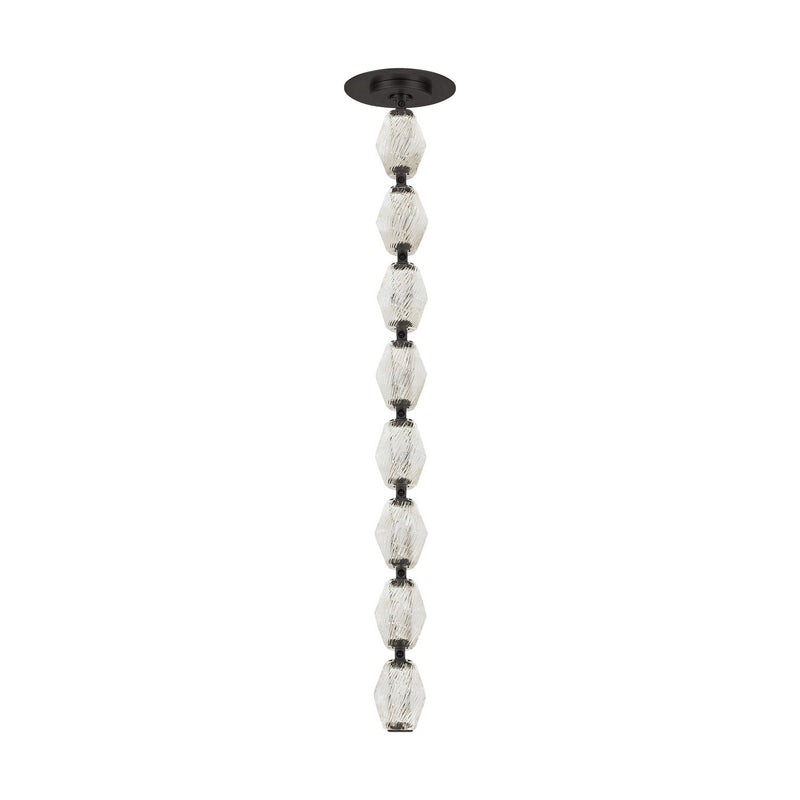 Visual Comfort Modern 700CLR24BZ-LED927R LED Pendant, Dark Bronze