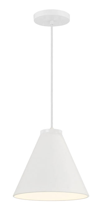 Minka-Lavery 6201-44 One Light Hanging Lantern, White