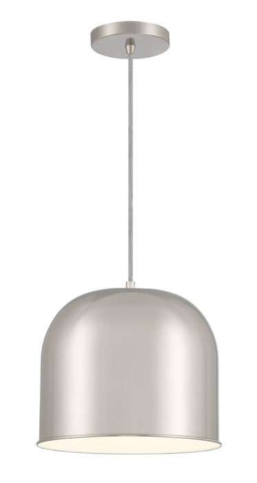 Minka-Lavery 6202-84 One Light Hanging Lantern, Brushed Nickel