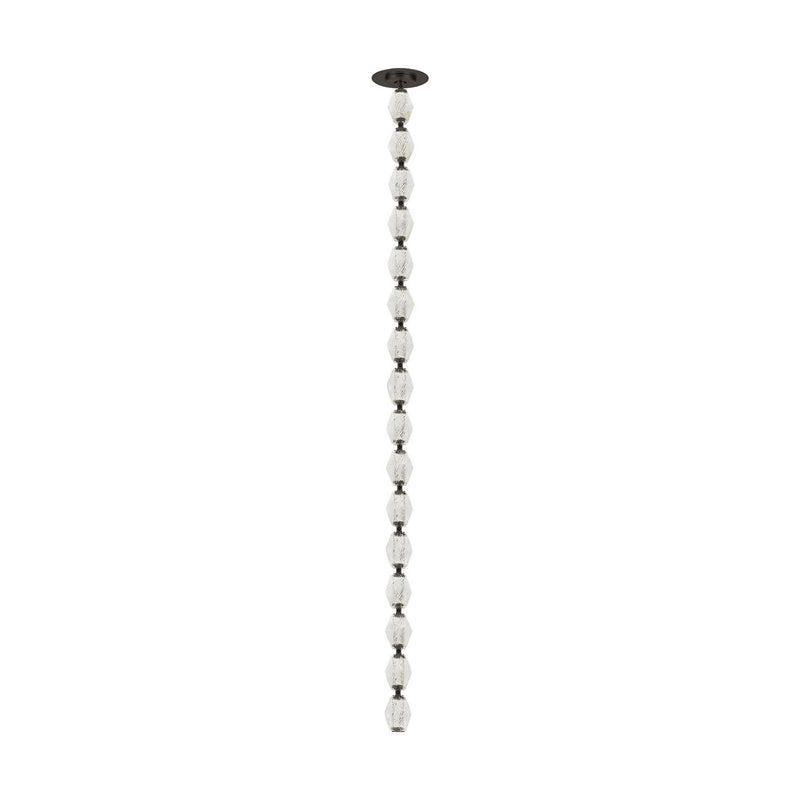 Visual Comfort Modern 700CLR48BZ-LED930S LED Pendant, Dark Bronze