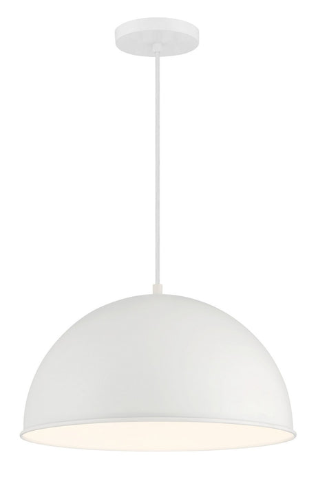 Minka-Lavery 6203-44 One Light Hanging Lantern, White