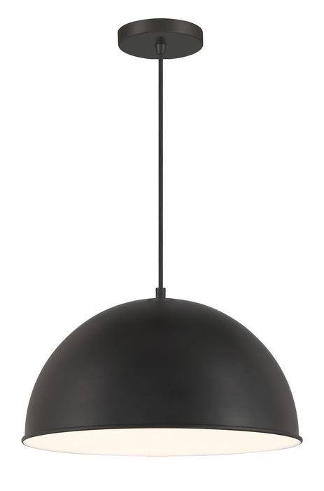 Minka-Lavery 6203-66A One Light Hanging Lantern, Coal