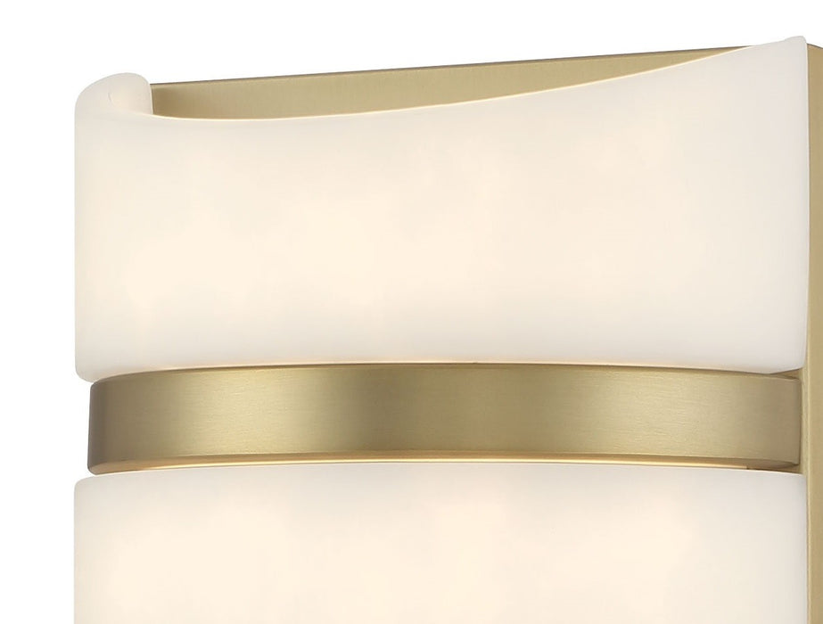 Minka-Lavery 821-695-L LED Wall Sconce, Soft Brass