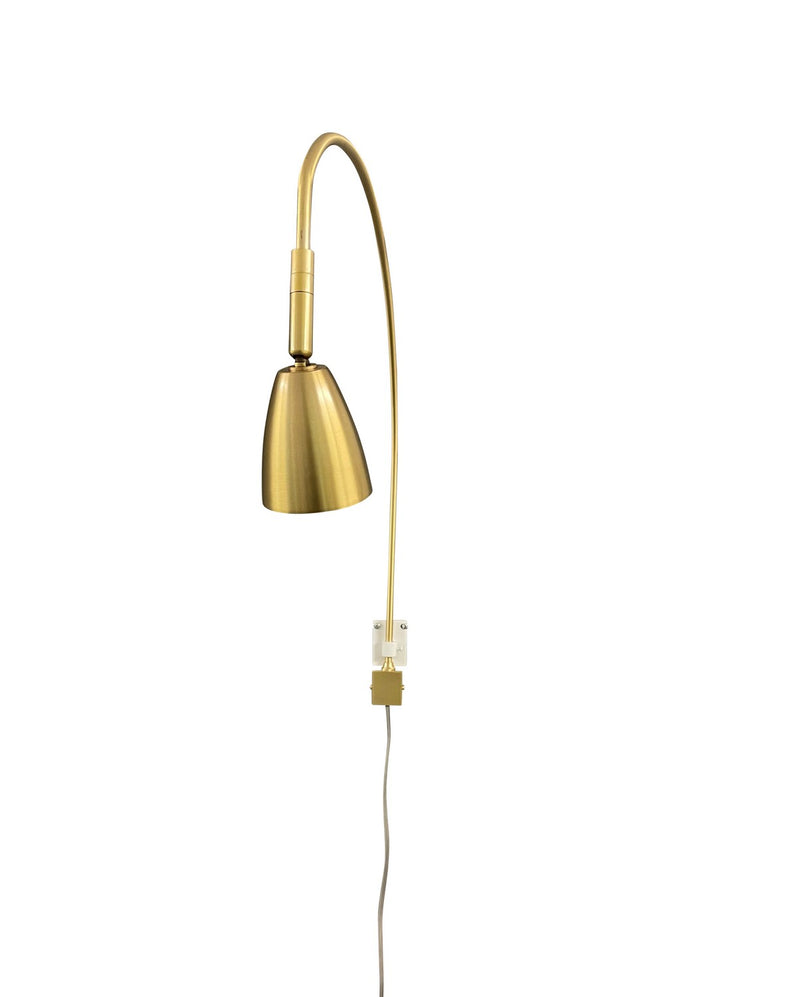 House of Troy AALED-NTB LED Picture Light, Natural Brass