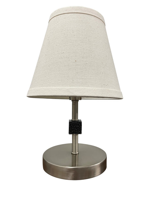 House of Troy B203-SN/SS One Light Accent Lamp, Satin Nickel/Supreme Silver