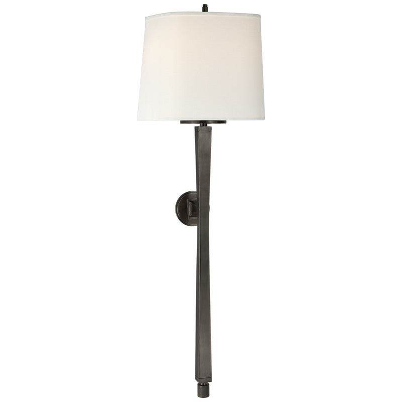 Visual Comfort Signature TOB 2741BZ-L Two Light Wall Sconce, Bronze