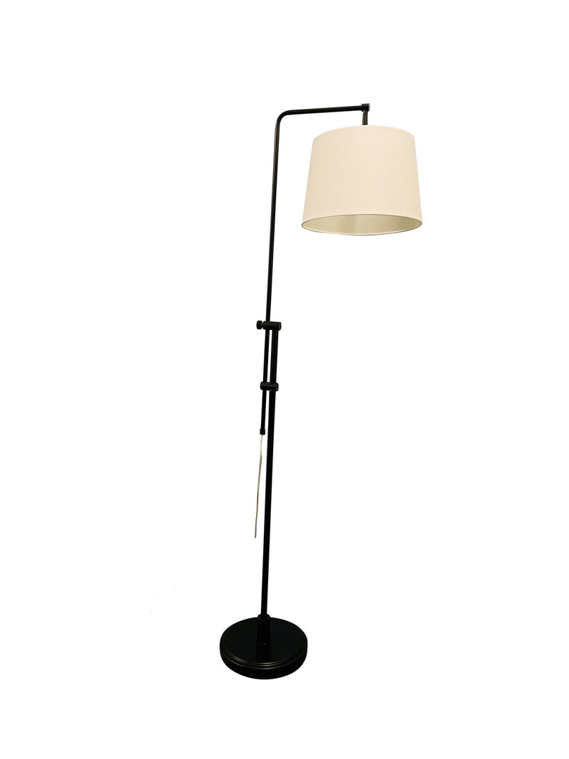 House of Troy CR700-BLK One Light Floor Lamp, Black