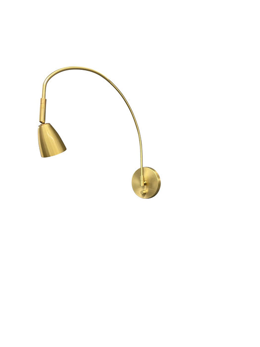 House of Troy DAALEDL-NTB LED Library Light, Natural Brass