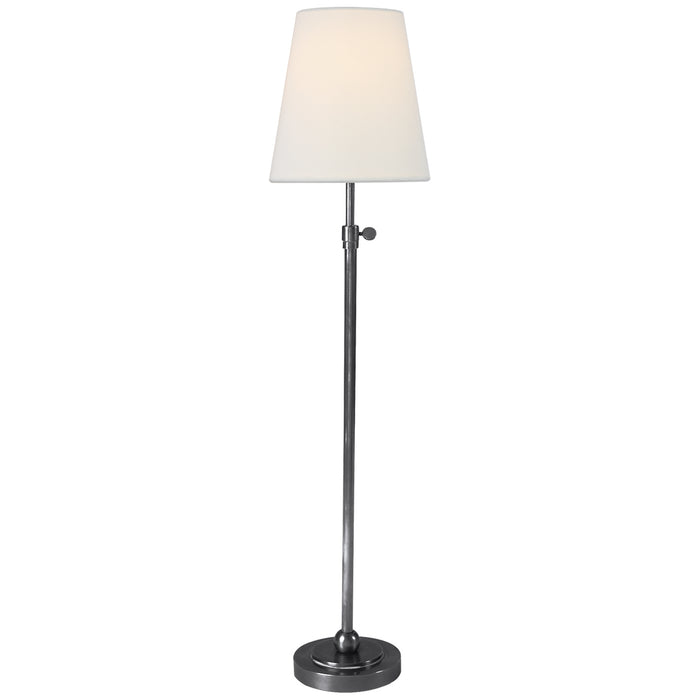 Visual Comfort Signature TOB 3007AS-L One Light Table Lamp, Antique Silver