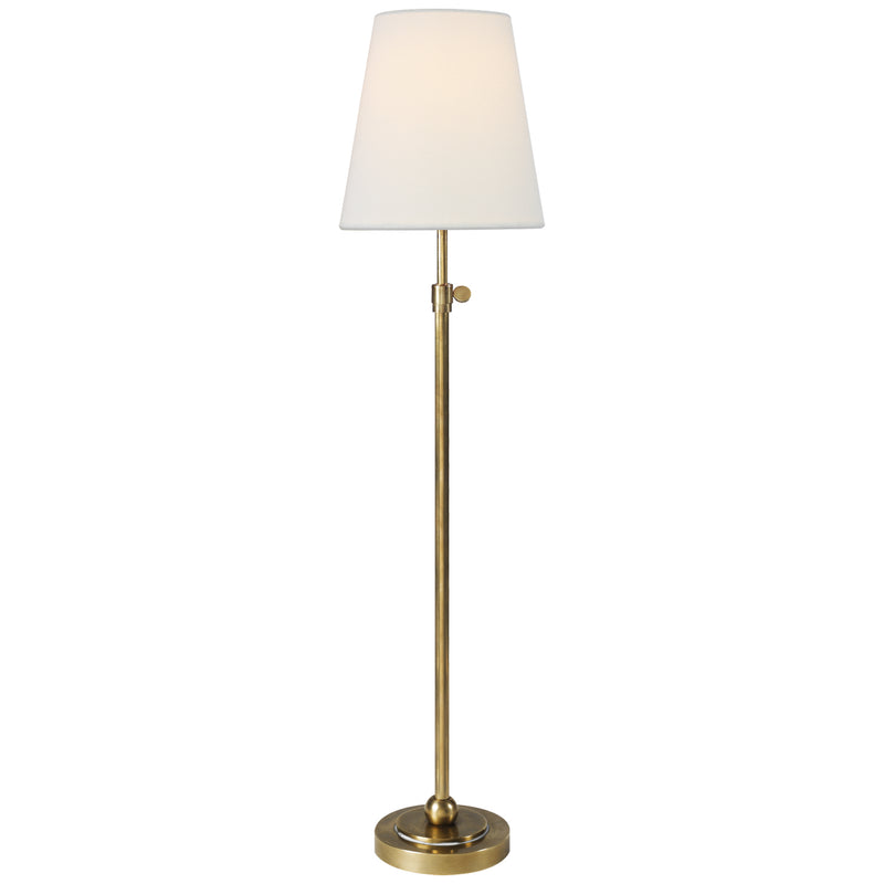 Visual Comfort Signature TOB 3007HAB-L One Light Table Lamp, Hand-Rubbed Antique Brass