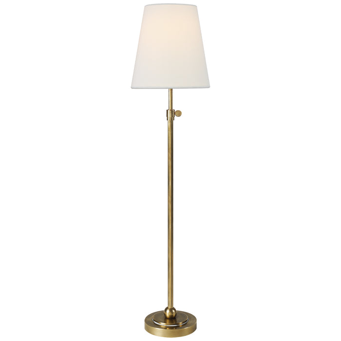 Visual Comfort Signature TOB 3007HAB-L One Light Table Lamp, Hand-Rubbed Antique Brass