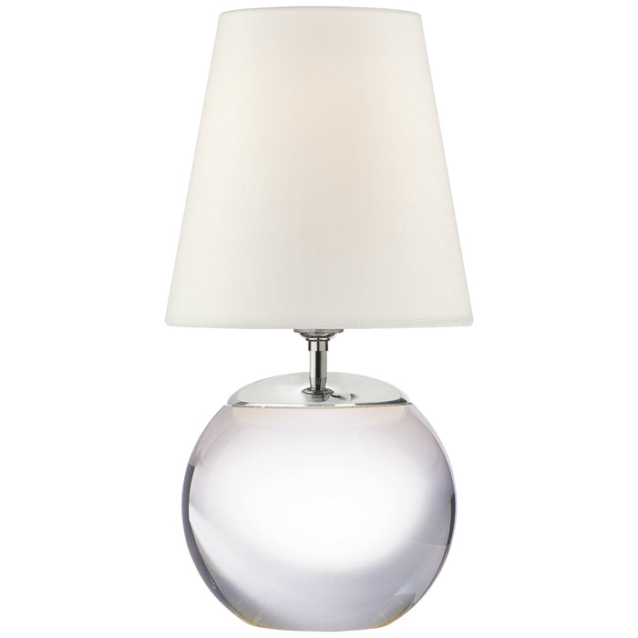 Visual Comfort Signature TOB 3014CG-L One Light Accent Lamp, Crystal