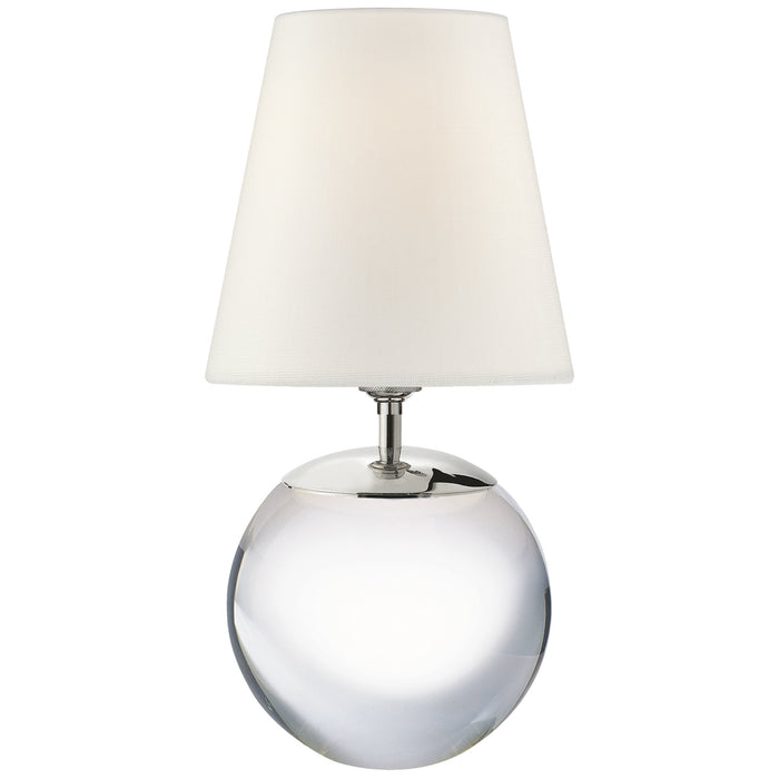 Visual Comfort Signature TOB 3023CG-L One Light Table Lamp, Crystal