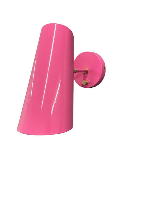 House of Troy L325-ORSB LED Wall Sconce, Orchid/Satin Brass