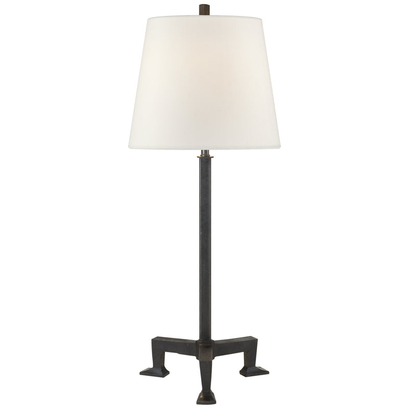 Visual Comfort Signature TOB 3152AI-L LED Buffet Lamp, Aged Iron