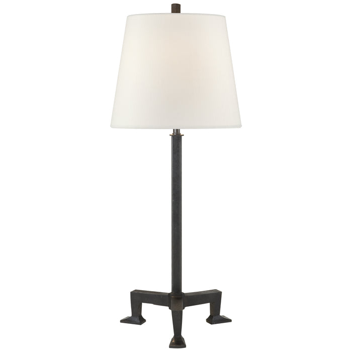 Visual Comfort Signature TOB 3152AI-L LED Buffet Lamp, Aged Iron