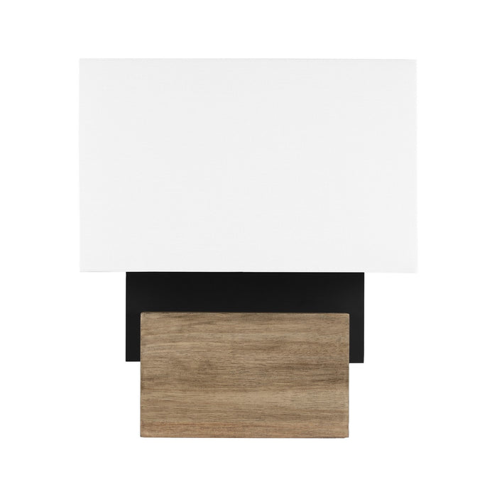 Visual Comfort Modern 700PRTSLB18B-LED930 LED Table Lamp, Nightshade Black