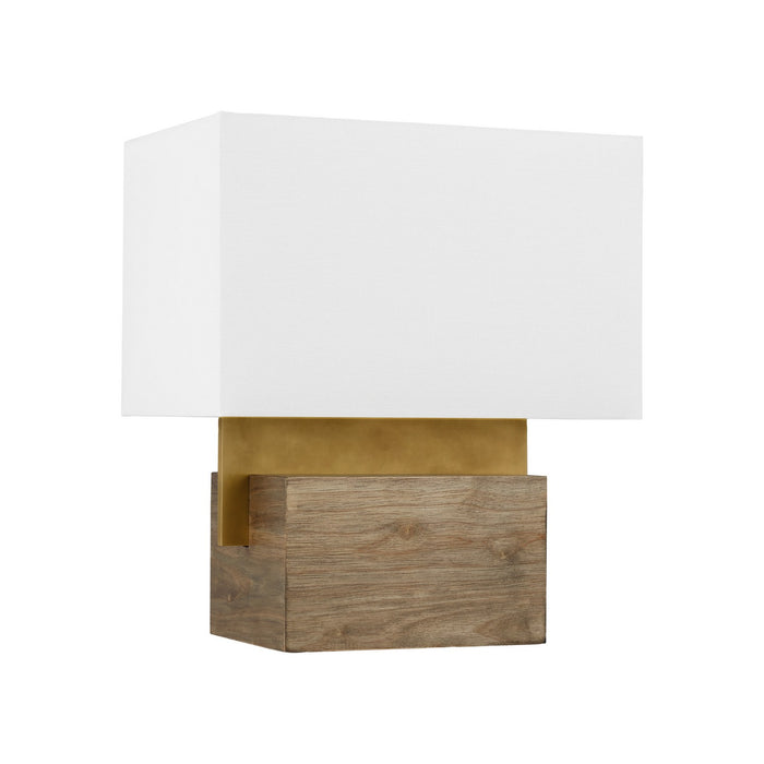 Visual Comfort Modern 700PRTSLB18NB-LED930 LED Table Lamp, Natural Brass