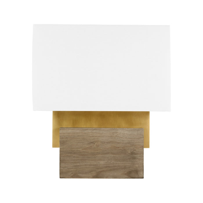 Visual Comfort Modern 700PRTSLB18NB-LED930 LED Table Lamp, Natural Brass