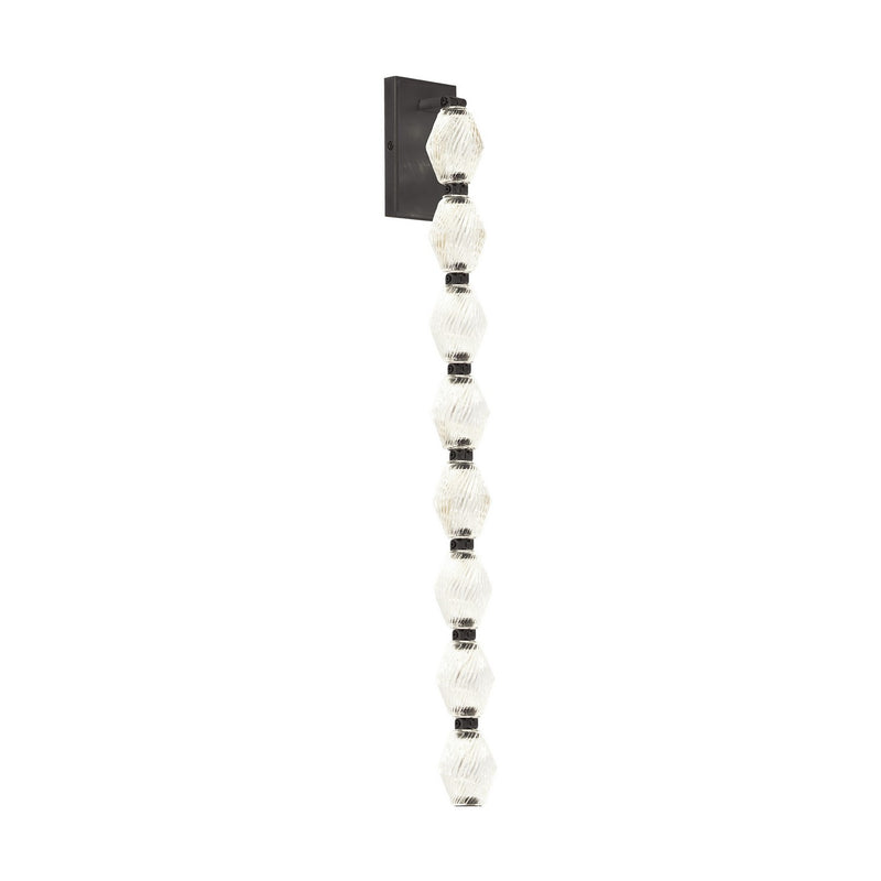Visual Comfort Modern 700WSCLR28BZ-LED927 LED Wall Sconce, Dark Bronze