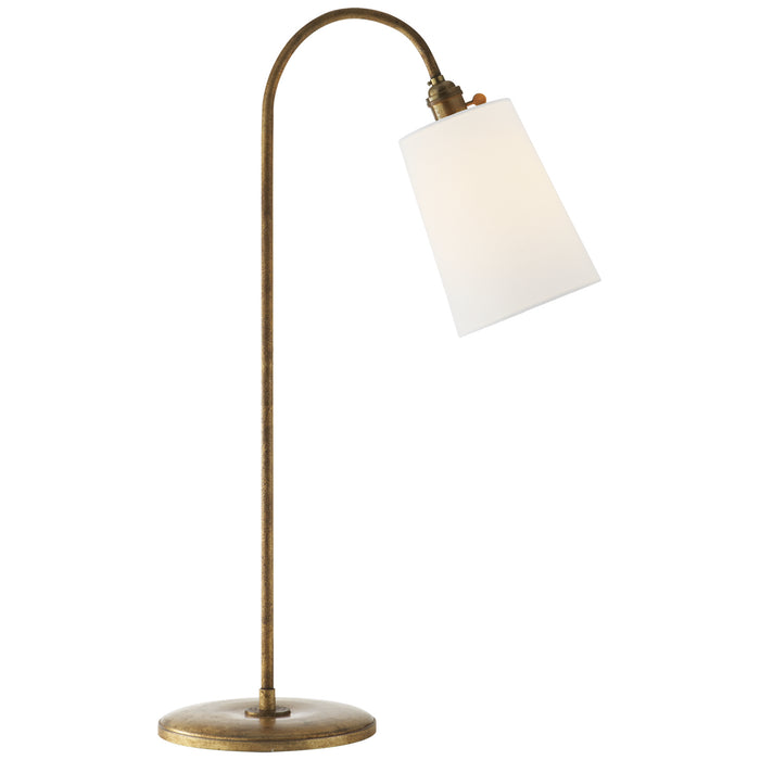 Visual Comfort Signature TOB 3222GI-L One Light Table Lamp, Gilded Iron
