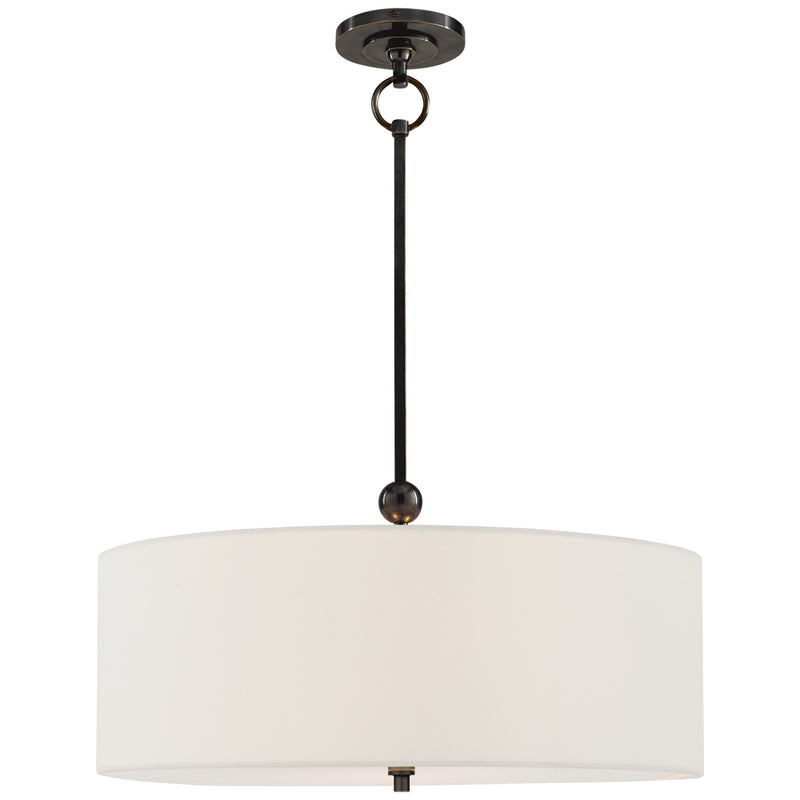 Visual Comfort Signature TOB 5011BZ-L Two Light Hanging Lantern, Bronze