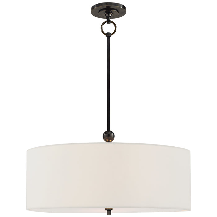 Visual Comfort Signature TOB 5011BZ-L Two Light Hanging Lantern, Bronze