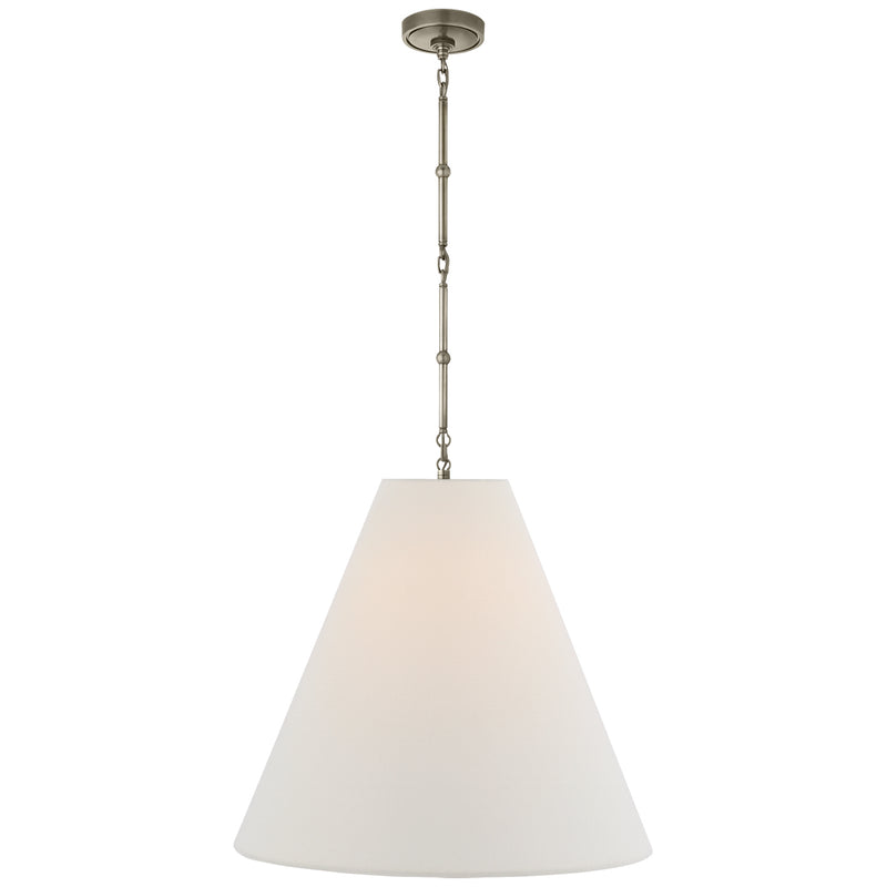 Visual Comfort Signature TOB 5014AN-L Two Light Hanging Lantern, Antique Nickel